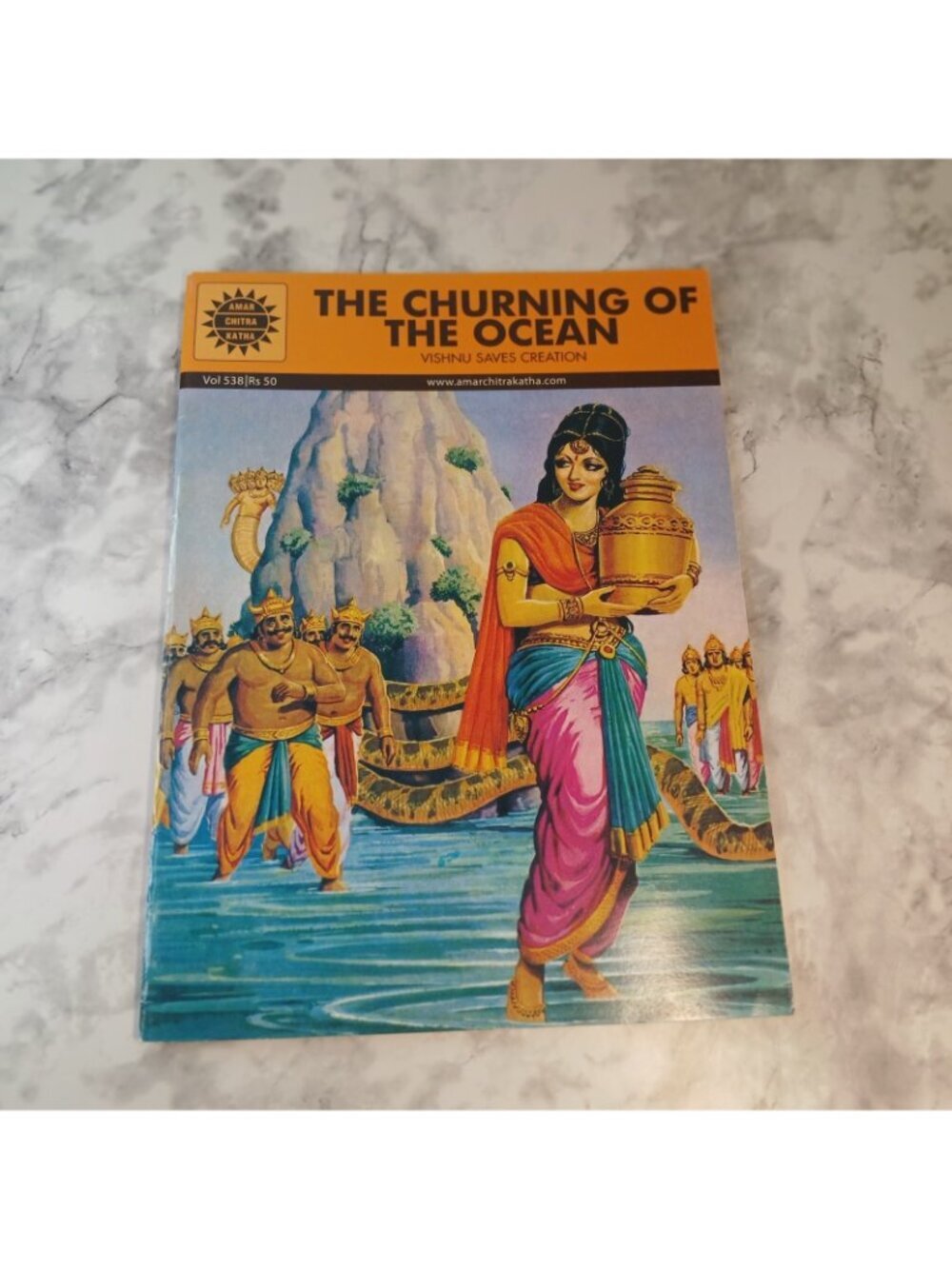 Amar Chitra Katha Comic Lot Indian Mythology Epics Mahabharata Vishnu ACK Books - Picture 3 of 7